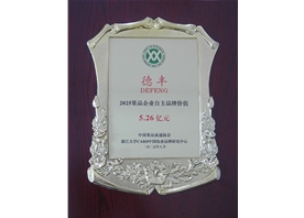 2025果品企業(yè)自主品牌價值5.26億元